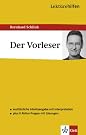 Lektürehilfen Der Vorleser