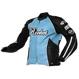 JOE ROCKET LADIES JET-SET BLUE BLACK LEATHER JACKET!X-SMALL XS by Joe Rocket