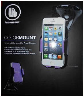 Urban Beatz Color Mount Universal Car Mount for Smart Phones---Black/Purple @ The STAR Products