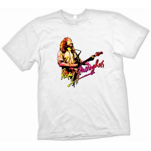 T-Shirt - Rory Gallagher Blues Rock Legende Pop 