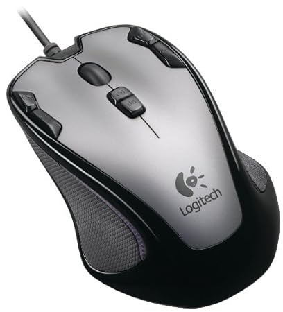 Logitech G300 Gaming Maus schnurgebunden grau-schwarz