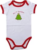 Christmas Printed Baby Bodysuit, My 1st Christmas, 0-3 months