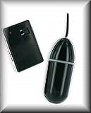 Remote Control Bullet Style Back, Scalp and Body y2 Massager Black Waterproof