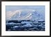 Misty Mountains at Antarctic Circle Framed Photographic Poster Print by Yvette Cardozo, 29x21