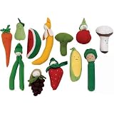 OrganicVeggiesandFruitSafeNon-toxicTeethingToysforBaby
