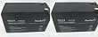 APC RBC5 12V 9AH Replacement Sealed Lead Acid Batteries(2) By POWERSTAR