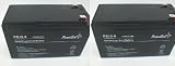 APC RBC5 12V 9AH Replacement Sealed Lead Acid Batteries(2) By POWERSTAR