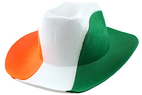 Sonia Originelli Cowboy Hut EM 2016 Fußball Fan Länder Europameisterschaft FA017 (Irland)