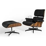 Modern Classic Plywood Lounge Chair & Ottoman