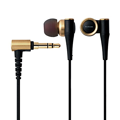 エレコム ハイレゾ対応 ステレオ イヤホン カナル 9.8mm ドライバ ゴールド EHP-CH1000GD