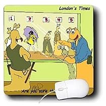 Londons Times Funny Bugs and Slugs Cartoons - Wilted Snail At Police Lineup. Morton Salt Girl GUILTY - Mouse Pads