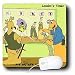 Londons Times Funny Bugs and Slugs Cartoons - Wilted Snail At Police Lineup. Morton Salt Girl GUILTY - Mouse Pads Image