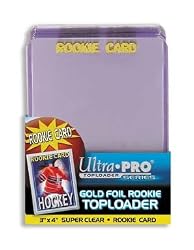 (25) Ultra-Pro Gold Rookie Toploaders for Baseball Cards