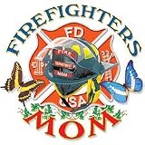 Firefighters Mom Adult T-Shirt