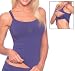 Camisole w/ built-in support bra top