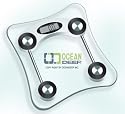 Glass Body Scale/ Square Top Enhance Your Bathroom and Life