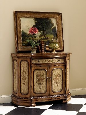 Classic Hand Painted Fruit Hall Console