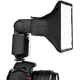 Neewer 8"x6"/20x15cm Translucent Softbox for Canon G1 X/600D/1D X/SX40 HS/SX150 IS/60D/550D,Nikon D7000/D5100/ D5000/D3100/D3000/D700/D300,Neewer TT560 TT520 TT660 TT850 TT860 and Other DSLR Flashes