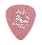 Dunlop Gator Grip Pick Pack, Pack of 12, .58mm