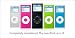Pink, Green, Blue, or Silver Ipod Nano Apple 4gb