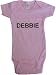 DEBBIE - Name-Series - White, Blue or Pink Onesie / Baby T-shirt