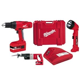 Milwaukee 6515-26 18 Volt Sawzall/Drill Combo with Light