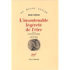 L'Insoutenable l�g�ret� de l'�tre