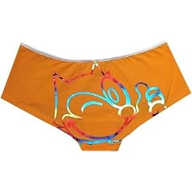 Felix The Cat Thumbs Up Orange Rainbow Outline panty for women - On Sale!