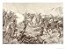 The Battle of Blood River Art Giclee Poster Print by Richard Caton Woodville, 12x9