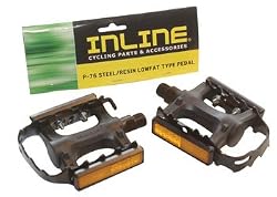 Inline Steel/Resin Flat Pedal