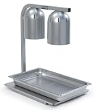 2-BULB HEAT LAMP w/ PAN & SCREEN SET
