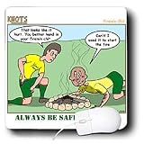 Rich Diesslins Funny KNOTS Scouting Cartoons - KNOTS Scouting Cartoon about the Fireman Chit - Mouse Pads