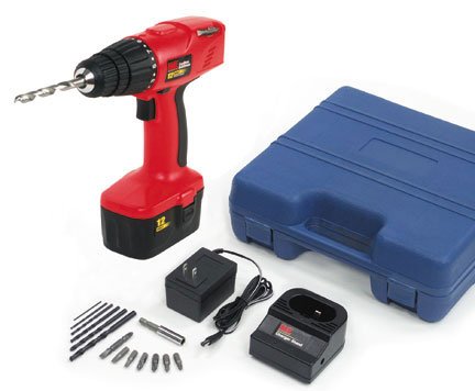 12-Volt Cordless Drill with Accessories