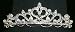 Pavé Rhinestone Tiara