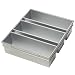 Focus Foodservice Commercial Bakeware 3-Strap Pullman Pan Set
