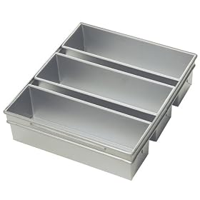 Amco Food Service 3-strap Pullman Pan Set by Amco Food Service
