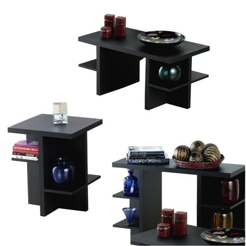 Contemporary Accent Tables - Black