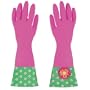 Boston Warehouse Flower Garden Glamour Glove Set, Pink