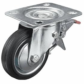 3 1 2in. Swivel Caster with Brake by Northern Tool & Equipment