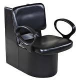Brooks Dryer Chair with Black Beveled Handles