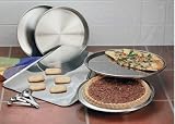 Maxam 9-Piece Stainless-Steel Bakeware Set