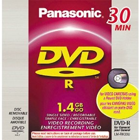 Panasonic LMRK30U 1.4 GB DVD-R Disc for DVD Camcorders