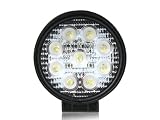 27W DC 12V 24V LED Flood Work LAMP Off Road Floodlight  4x4 -Jeep Cabin/Boat/SUV/Truck/Car/ATVs Fishing Deck Driving Light 2150 Lumen 10V-30V Waterproof