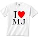 I LOVE (heart) MJ t-shirt