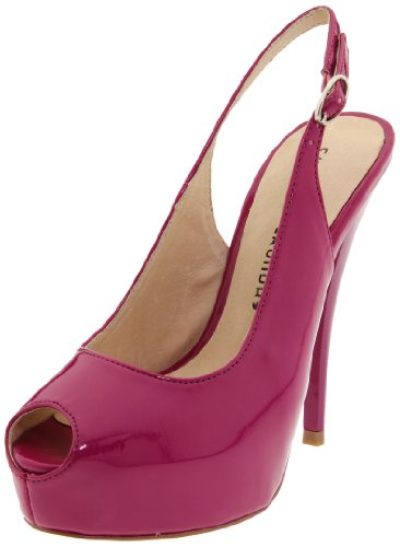 Chinese Laundry Women's Traffic Jam Platform Pump,Magenta,7 M US