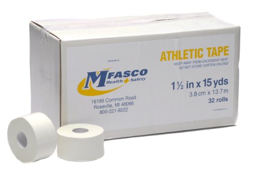 new year Athletic Tape MFASCO 11/2 x 15Yd 32/caseB0050JT8O0