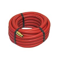 Goodyear Rubber Air Hose - 3/8in. x 25ft., Red
