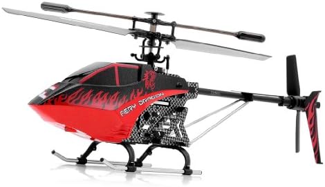 Syma F1 Armor 3 Channel RC Helicopter 2.4ghz w/ Gyro (Red)