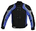 Joe Rocket Meteor 6.0 Mens Textile Motorcycle Jacket Black/Blue/Gunmetal XL