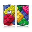 Bricks Design Protective Skin Decal Sticker for Motorola RAZR V3xx Cell Phones